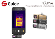 Toner mobile tenuto in mano di Termografica per Smartphone
